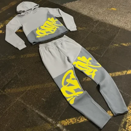 Light Grey Neon SYNA World Slice Tracksuit