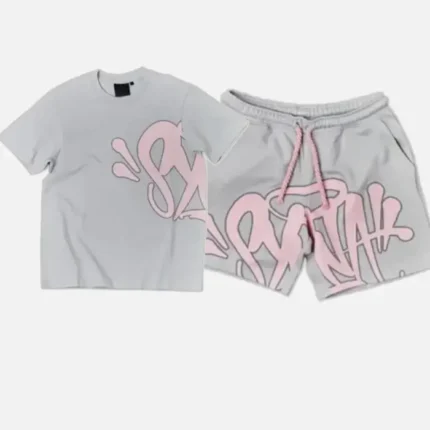 Syna World Syna Logo Twinset Grey/Pink